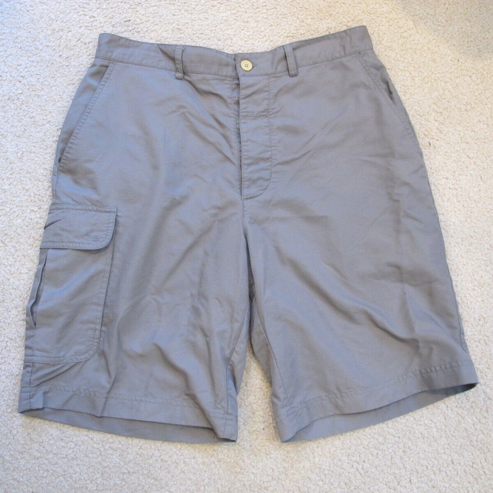 Vintage Nike Black Tag Nylon Cargo Shorts Men's Size 32 x 10 Inseam